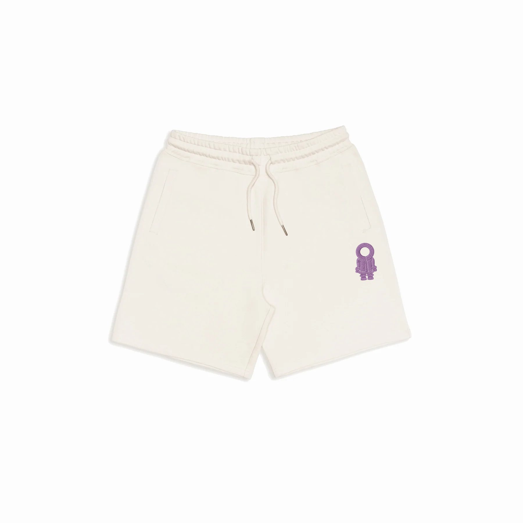 Embroidered Sweat Short